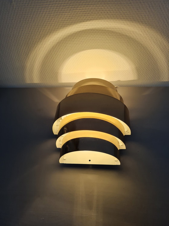 Image 1 of Estiluz Wandlamp Messingkleurig, Jaren 80