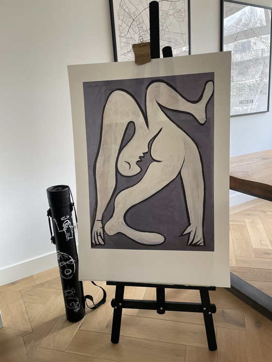 Image 1 of Pablo Picasso (1881-1973). Femme Acrobate, 1930, Copyright 2004 Successie Pablo Picasso, Sabam België