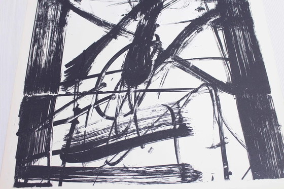 Image 1 of Litho van de Zwitserse kunstenaar Bernd Völkle 1963