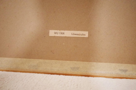 Image 1 of Wu Fan "Paardenbloem" lithografische print