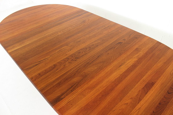 Image 1 of Mikael Laursen Deense XXL Teak Eettafel met 2 inlegbladen