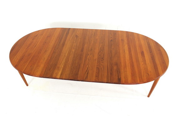 Image 1 of Mikael Laursen Deense XXL Teak Eettafel met 2 inlegbladen