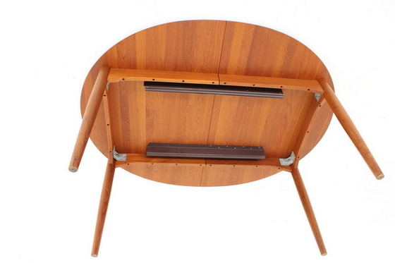 Image 1 of Mikael Laursen Deense XXL Teak Eettafel met 2 inlegbladen