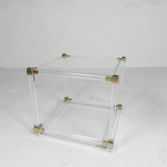 Image 1 of Hollywood Regency salontafel plexiglas