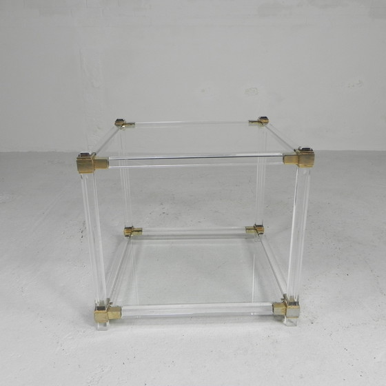 Image 1 of Hollywood Regency salontafel plexiglas