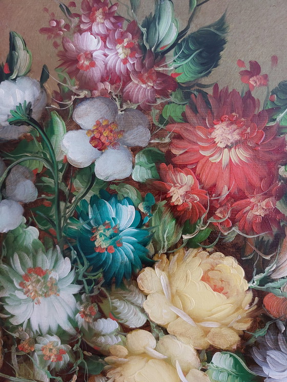 Image 1 of Bloemstilleven, canvas wanddecoratie