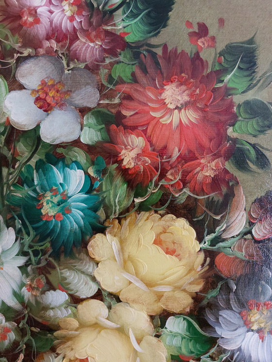 Image 1 of Bloemstilleven, canvas wanddecoratie