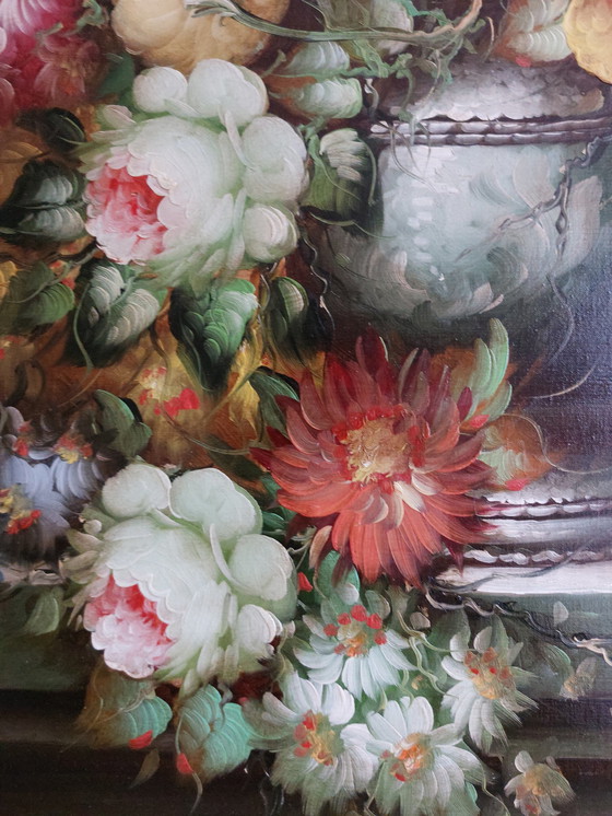 Image 1 of Bloemstilleven, canvas wanddecoratie