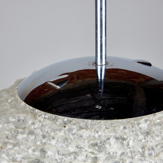 Image 1 of Vintage plexiglas en metalen hanglamp, 1960