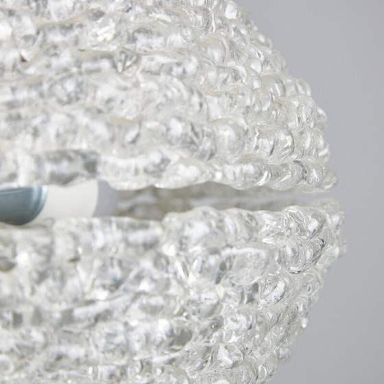 Image 1 of Vintage plexiglas en metalen hanglamp, 1960