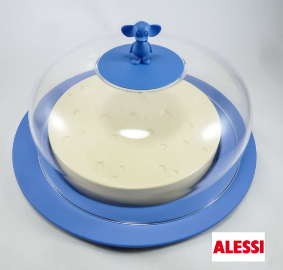 Image 1 of Alessi MG30 AZ  Cheese board blue by Michael Graves