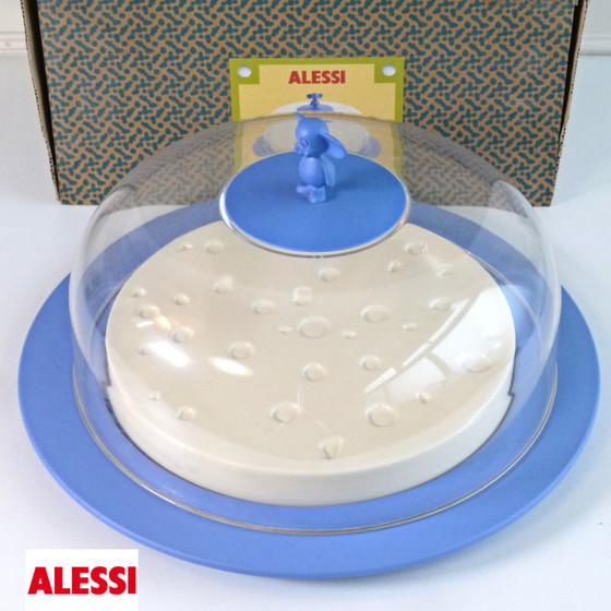 Image 1 of Alessi MG30 AZ  Cheese board blue by Michael Graves