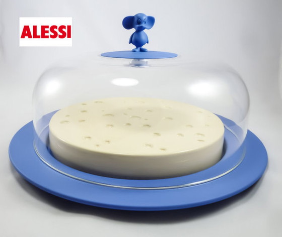 Image 1 of Alessi MG30 AZ  Cheese board blue by Michael Graves