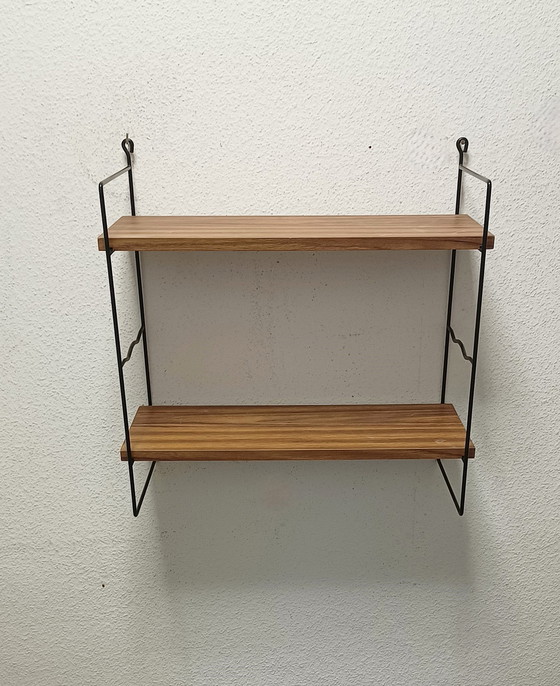 Image 1 of Vijftiger Jaren Wandrek Met Twee Planken 