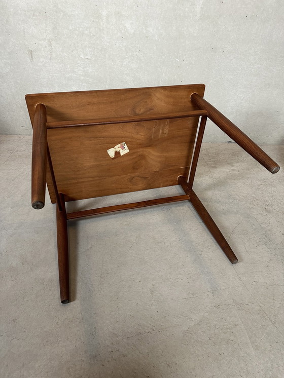 Image 1 of Vintage Bijzettafel - Teak - O.M.F.