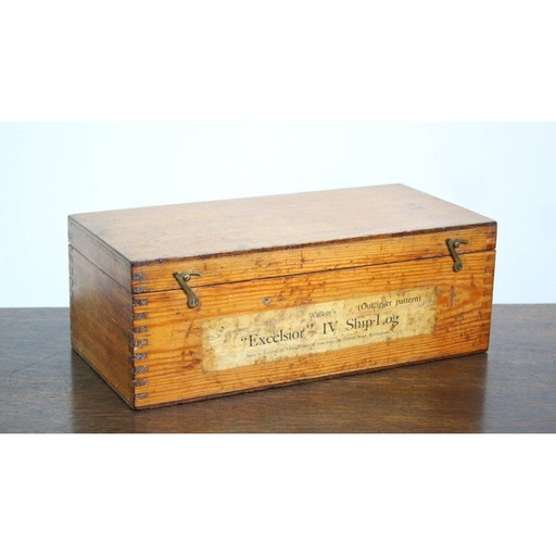 Vintage "Excelsior" logboek voor Thos, Engeland