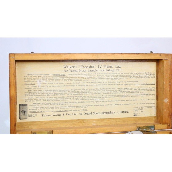 Image 1 of Vintage "Excelsior" logboek voor Thos, Engeland