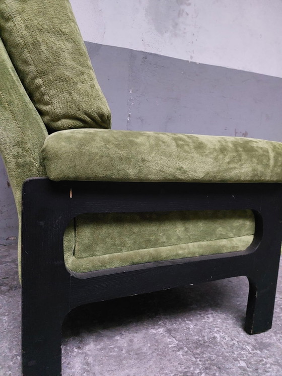 Image 1 of 2 X Mid-Century Green Relax Chairs