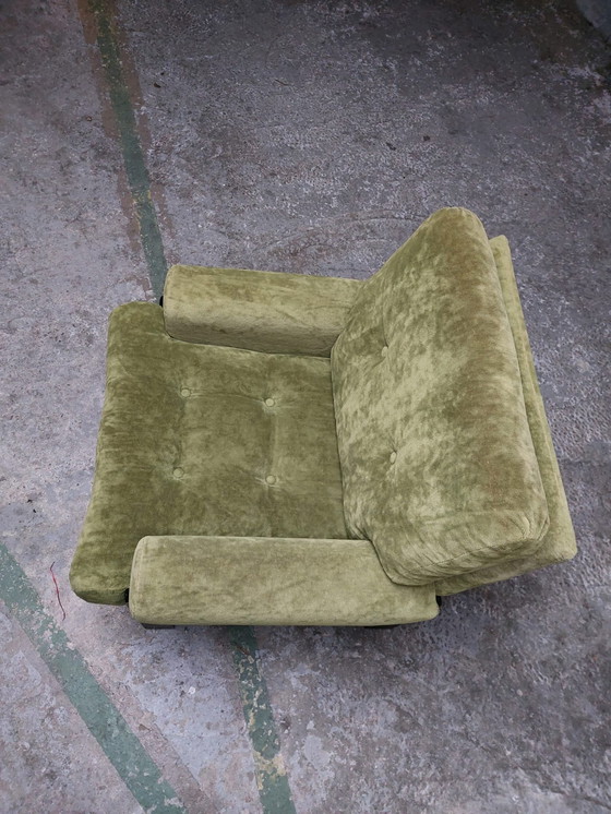 Image 1 of 2 X Mid-Century Green Relax Chairs