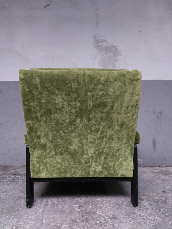 Image 1 of 2 X Mid-Century Green Relax Chairs