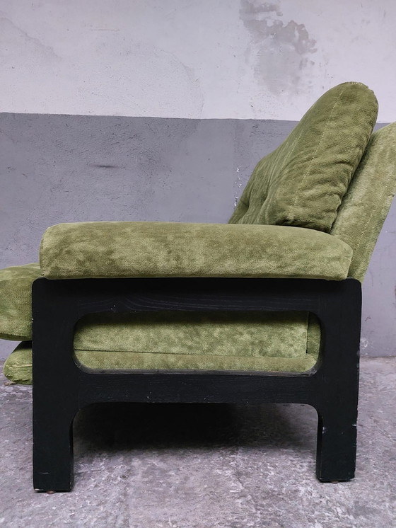 Image 1 of 2 X Mid-Century Green Relax Chairs