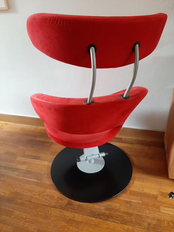 Image 1 of Stokke ergonomische draaistoel + voetenbankje