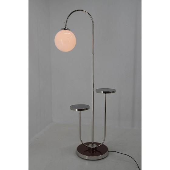 Image 1 of Bauhaus vintage vloerlamp van Halabala, jaren 1940
