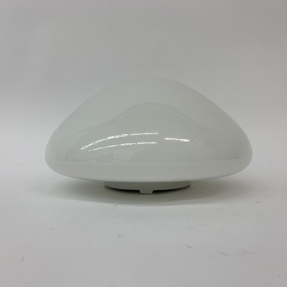 Image 1 of Duitse mid-century glazen plafondlamp 961 van Wilhelm Wagenfeld voor Lindner, jaren 1950