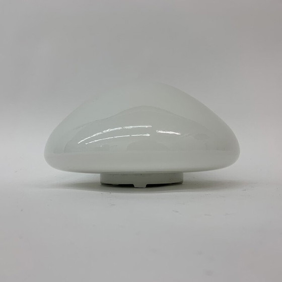 Image 1 of Duitse mid-century glazen plafondlamp 961 van Wilhelm Wagenfeld voor Lindner, jaren 1950