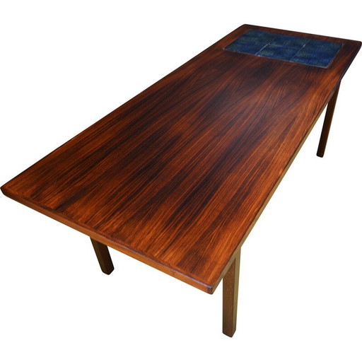 Mid century palissander salontafel van Johannes Andsersen voor Pbs, Denemarken 1960