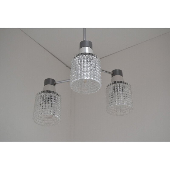 Image 1 of Vintage kroonluchter van Drukov, Tsjecho-Slowakije 1970