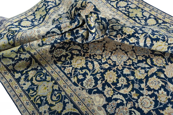 Image 1 of Handgeknoopt Keshan Kurk Oosters Tapijt - 323 X 228 Cm