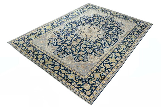 Image 1 of Handgeknoopt Keshan Kurk Oosters Tapijt - 323 X 228 Cm