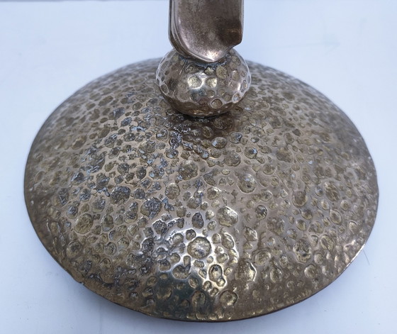 Image 1 of Paar Delmas Design Lampvoeten Messing