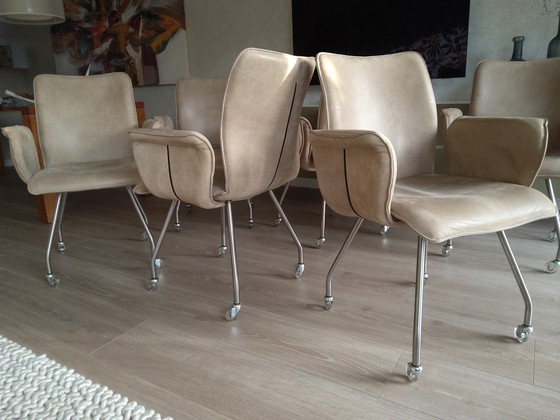 Image 1 of 6x Enzo Luca Eetkamerstoelen