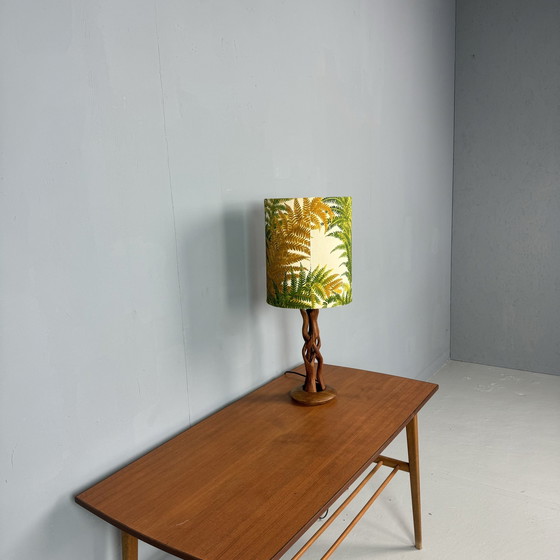 Image 1 of Scandinavische Vintage Teak Schemerlamp ‘Varens’