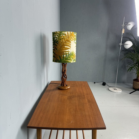 Image 1 of Scandinavische Vintage Teak Schemerlamp ‘Varens’