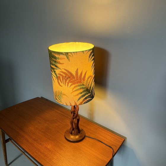 Image 1 of Scandinavische Vintage Teak Schemerlamp ‘Varens’