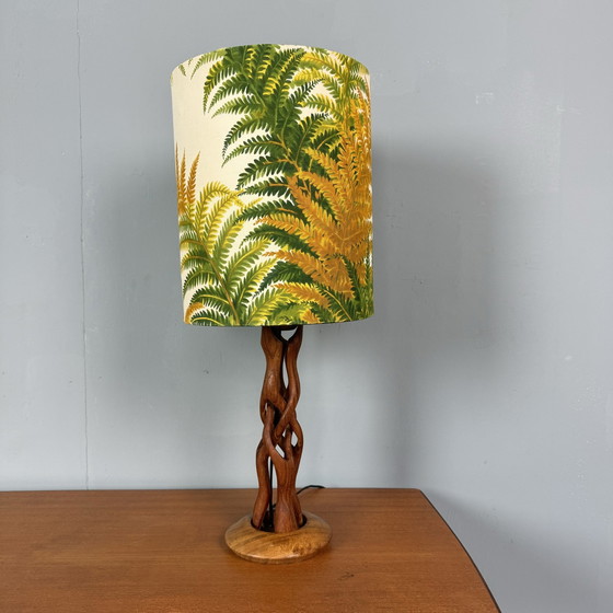 Image 1 of Scandinavische Vintage Teak Schemerlamp ‘Varens’