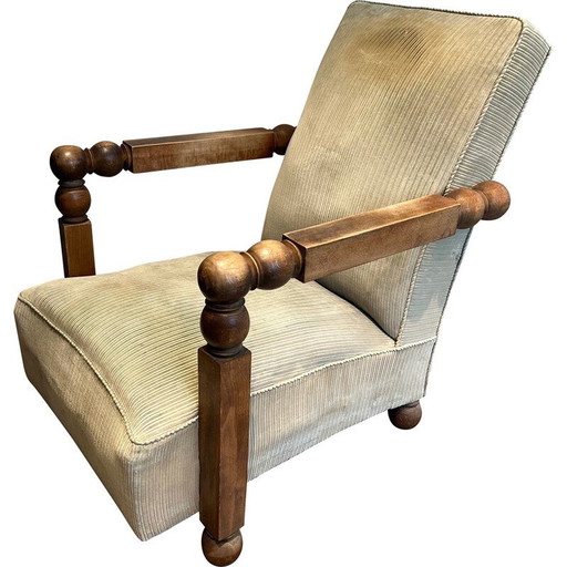 Vintage fauteuil, Frankrijk 1950