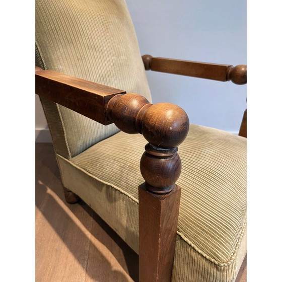 Image 1 of Vintage fauteuil, Frankrijk 1950