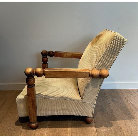 Image 1 of Vintage fauteuil, Frankrijk 1950