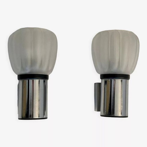 2X Vintage wandlampen