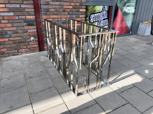 Tafel/draag onderbouw zilver