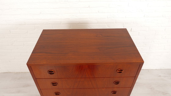 Image 1 of Ladekast | Deens Design | Teak | 6 Lades | 106 Cm