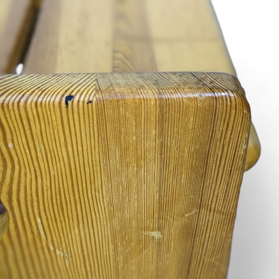 Image 1 of Sculpturale eetset van grenenhout door Gilbert Marklund voor Furusnickarn Ab, 1970S