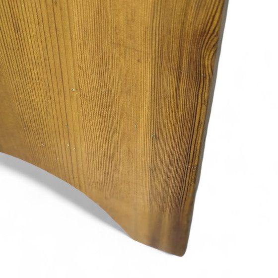 Image 1 of Sculpturale eetset van grenenhout door Gilbert Marklund voor Furusnickarn Ab, 1970S