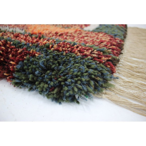 Image 1 of Deens wollen vloerkleed uit de Mid Century, jaren 1970