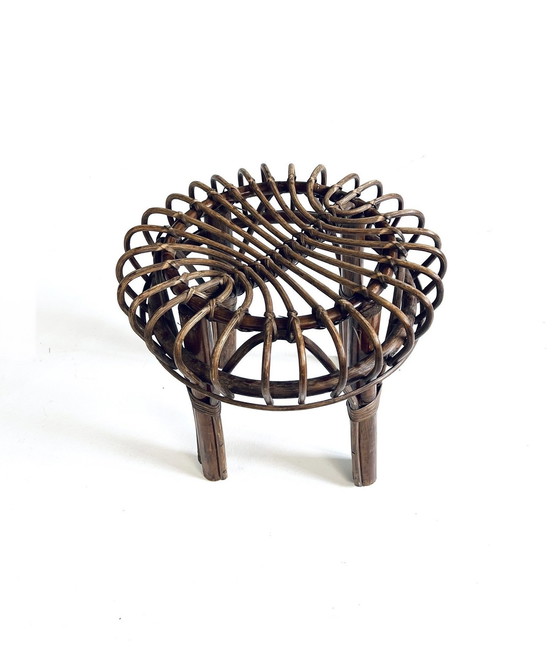 Image 1 of Vintage Rotan Kruk ‘60