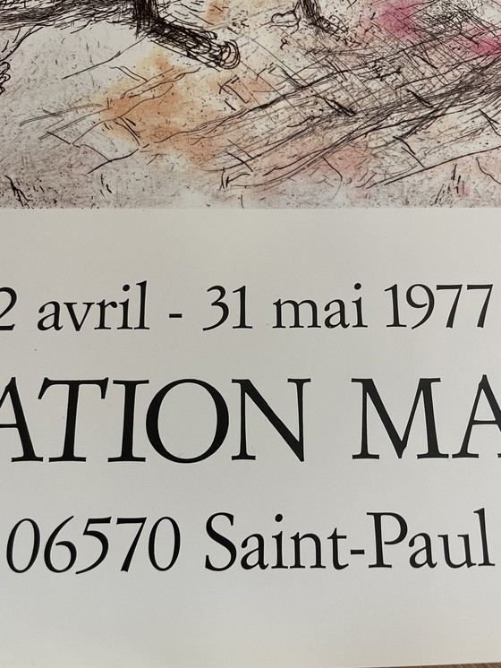 Image 1 of Marc Chagall (1887-1985), Aragon- Malraux, Stichting Maeght, Gedrukt in Frankrijk